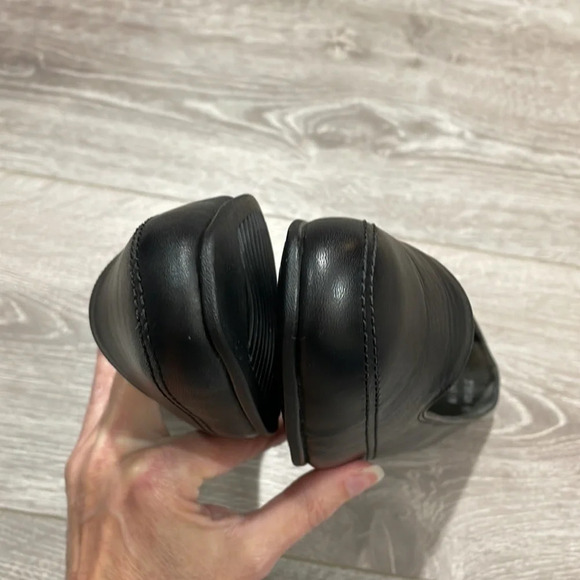 NWOT Vintage Penaljo The Fine Art of Comfort Black Leather 1 inch Heels 9 W - Picture 14 of 15